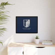 Load image into Gallery viewer, Anime Attack On Titan Canvas Framed Art Print