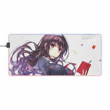 Load image into Gallery viewer, Saekano: How To Raise A Boring Girlfriend RGB LED Mouse Pad (Desk Mat)
