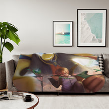 Load image into Gallery viewer, Assassination Classroom Sherpa Blanket