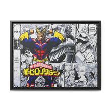 Load image into Gallery viewer, All Might Manga Canvas Framed Art Print