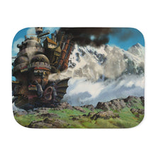 Load image into Gallery viewer, The walking castle Sherpa Blanket