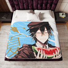 Load image into Gallery viewer, Anime Bungou Stray Dogs Sherpa Blanket