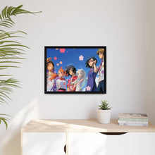 Load image into Gallery viewer, Anohana Meiko Honma, Jinta Yadomi, Naruko Anjou, Tetsudou Hisakawa, Chiriko Tsurumi Canvas Framed Art Print