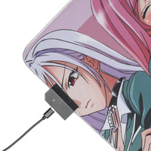Load image into Gallery viewer, Rosario + Vampire RGB LED Mouse Pad (Desk Mat)