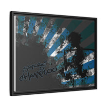 Load image into Gallery viewer, Anime Samurai Champloor Canvas Framed Art Print