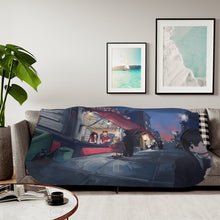 Load image into Gallery viewer, Chainsaw Man Sherpa Blanket