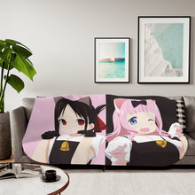 Load image into Gallery viewer, Kaguya-sama: Love Is War Sherpa Blanket