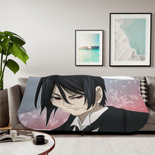 Load image into Gallery viewer, Demon Butler Sherpa Blanket