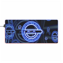 Load image into Gallery viewer, The Laughing Man RGB LED Mouse Pad (Desk Mat)