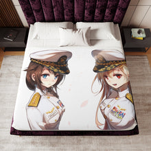 Load image into Gallery viewer, Anime Kantai Collection Sherpa Blanket