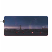 Load image into Gallery viewer, Yor at Night RGB LED Mouse Pad (Desk Mat)