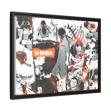 Load image into Gallery viewer, Fire Force Shinra Kusakabe Canvas Framed Art Print