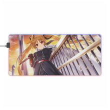 Load image into Gallery viewer, Magical Girl Lyrical Nanoha RGB LED Mouse Pad (Desk Mat)