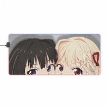 Load image into Gallery viewer, Lycoris Recoil Takina Inoue, Chisato Nishikigi RGB LED Mouse Pad (Desk Mat)