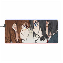 Load image into Gallery viewer, Hori-san To Miyamura-kun RGB LED Mouse Pad (Desk Mat)