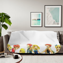 Load image into Gallery viewer, Fairy Tail Natsu Dragneel, Lucy Heartfilia Sherpa Blanket
