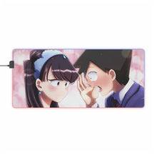 Load image into Gallery viewer, Komi Can't Communicate Komi Shouko, Tadano Hitohito RGB LED Mouse Pad (Desk Mat)