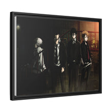 Load image into Gallery viewer, Psycho-Pass Inspecters and a villain Canvas Framed Art Print