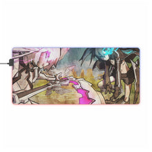 Load image into Gallery viewer, Black Rock Shooter RGB LED Mouse Pad (Desk Mat)