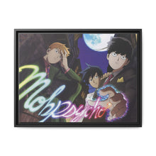 Load image into Gallery viewer, Mob Psycho 100 Arataka Reigen, Shigeo Kageyama, Ritsu Kageyama Canvas Framed Art Print