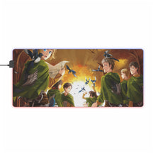 Load image into Gallery viewer, Anime Attack On Titan RGB LED Mouse Pad (Desk Mat)