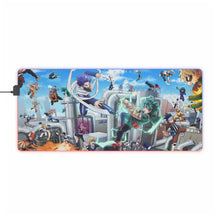 Load image into Gallery viewer, My Hero Academia Izuku Midoriya, Katsuki Bakugou, Tenya Iida, Tsuyu Asui RGB LED Mouse Pad (Desk Mat)
