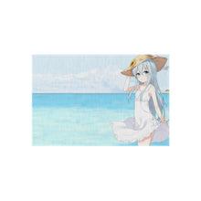 Load image into Gallery viewer, Hibiki Kancolle at Sea With White Dress Rug