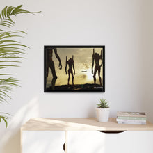 Load image into Gallery viewer, Anime Neon Genesis Evangelion Canvas Framed Art Print