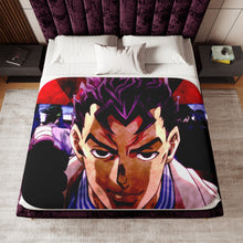 Load image into Gallery viewer, Anime Jojo's Bizarre Adventure Sherpa Blanket
