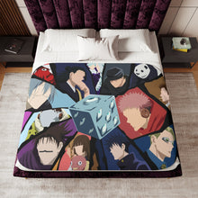 Load image into Gallery viewer, Jujutsu Kaisen Season 2: Shibuya Incident Arc Sherpa Blanket