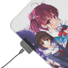 Load image into Gallery viewer, Saekano: How To Raise A Boring Girlfriend RGB LED Mouse Pad (Desk Mat)