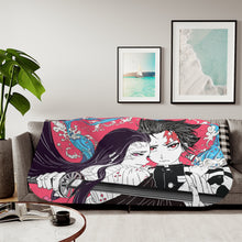 Load image into Gallery viewer, Protect me Sherpa Blanket