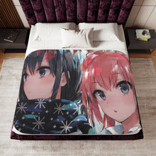 Load image into Gallery viewer, Yukino Yukinoshita, Yui Yuigahama Sherpa Blanket