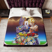 Load image into Gallery viewer, Anime Dragon Ball Z Sherpa Blanket