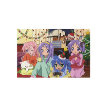 Load image into Gallery viewer, Lucky Star Konata Izumi, Kagami Hiiragi, Tsukasa Hiiragi, Miyuki Takara, Akira Kogami Rug