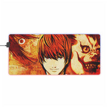 Load image into Gallery viewer, Light Yagami RGB LED Mouse Pad (Desk Mat)