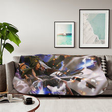 Load image into Gallery viewer, Eren Yeager and Levi Ackerman Sherpa Blanket