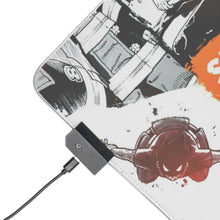 Load image into Gallery viewer, Fire Force Shinra Kusakabe RGB LED Mouse Pad (Desk Mat)