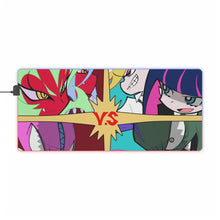 Load image into Gallery viewer, Panty & Stocking with Garterbelt Stocking Anarchy, Panty Anarchy, Chuck, Fastener, Panty Stocking With Garterbelt RGB LED Mouse Pad (Desk Mat)