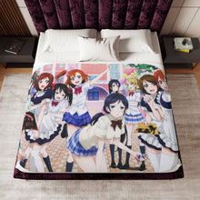 Load image into Gallery viewer, Anime Love Live! Sherpa Blanket