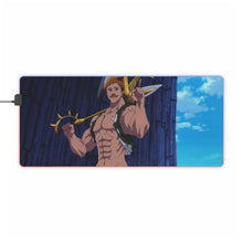 Load image into Gallery viewer, Lord Escanor RGB LED Mouse Pad (Desk Mat)