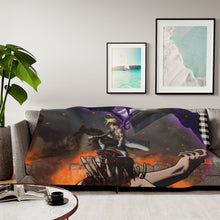 Load image into Gallery viewer, Medliodas Demon King Sherpa Blanket