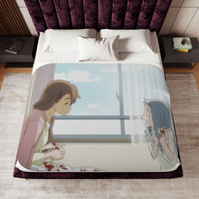 Load image into Gallery viewer, Menma and Jintan's mother Sherpa Blanket