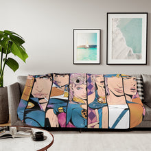 Load image into Gallery viewer, Anime Jojo's Bizarre Adventure Sherpa Blanket