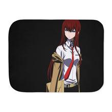 Load image into Gallery viewer, Makise Kurisu Sherpa Blanket