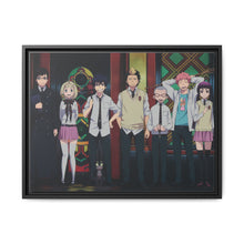 Load image into Gallery viewer, Blue Exorcist Rin Okumura, Yukio Okumura, Kuro, Shiemi Moriyama Canvas Framed Art Print