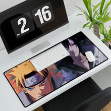 Load image into Gallery viewer, Naruto Uzumaki Vs Sasuke Uchiha Mouse Pad (Desk Mat)
