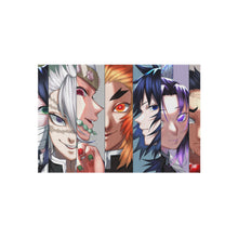 Load image into Gallery viewer, Kyojuro Rengoku Muichiro Tokito and Shinobu Kochou Rug