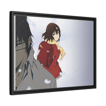 Load image into Gallery viewer, Anime ERASED Canvas Framed Art Print