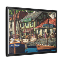 Load image into Gallery viewer, Anime Howl's Moving Castle Canvas Framed Art Print